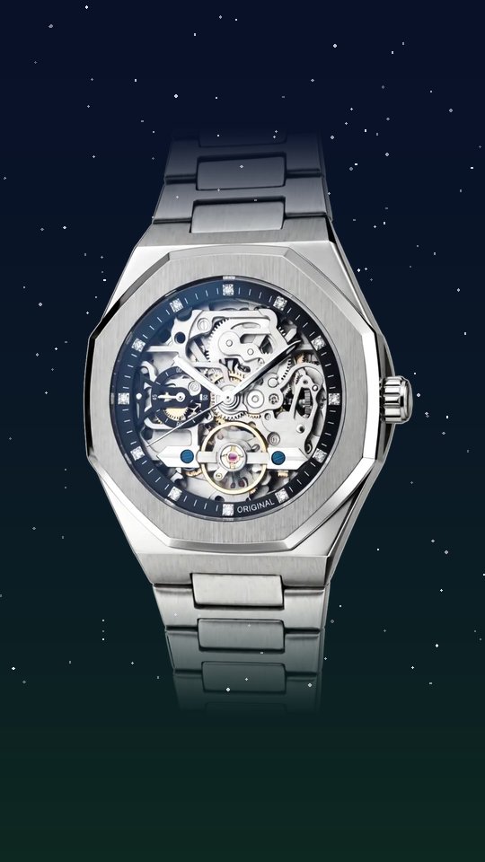 A watch ad built on AI footage, shown on a phone